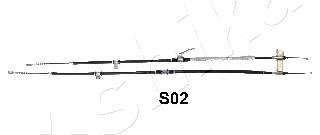 Трос ручного гальма ASHIKA 131-0S-S02