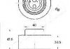 Ролик модуля натягувача ременя ASHIKA 45-01-106 (фото 2)