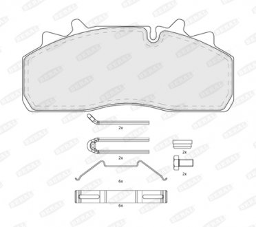 Автозапчастина BERAL BCV29159TK