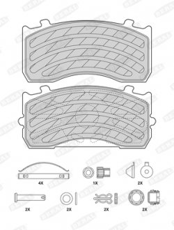 Автозапчасть BERAL BCV29183TK