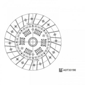 Автозапчастина BLUE PRINT ADT33190 (фото 1)