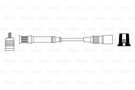 Автомобильный высоковольтный провод BOSCH 0 356 912 898