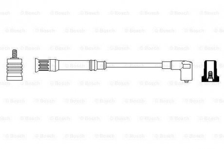 Автомобильный высоковольтный провод BOSCH 0 356 912 939