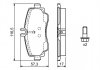 Гальмівні колодки дискові BOSCH 0 986 424 470 (фото 2)