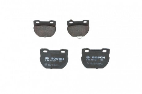 Тормозные колодки дисковые BOSCH 0986424827