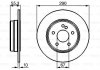 ДИСК ГАЛЬМIВНИЙ ЗАДНIЙ COATED BOSCH 0 986 479 B41 (фото 6)