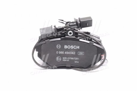 Тормозные колодки дисковые BOSCH 0986494042