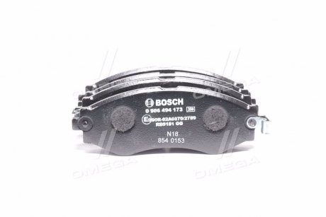 Гальмівні колодки дискові BOSCH 0 986 494 173