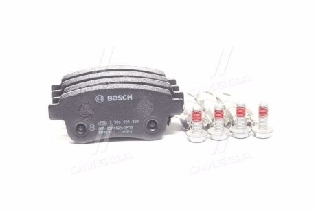 ДИСКОВЫЕ КОЛОДКИ ЗАДНI BOSCH 0 986 494 384