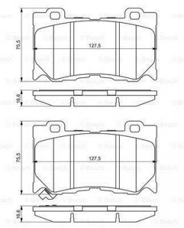 Тормозные колодки BOSCH 0 986 494 707