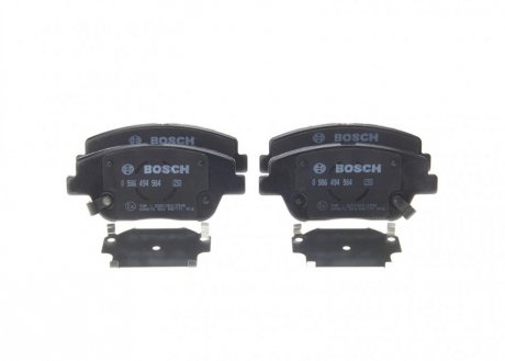 Тормозные колодки дисковые BOSCH 0986494984