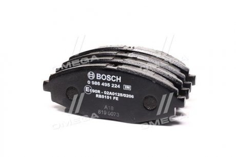 Гальмівні колодки BOSCH 0 986 495 224