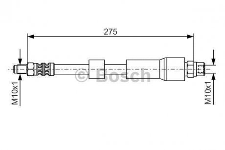 Тормозной шланг BOSCH 1 987 476 174