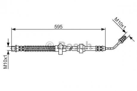 Шланг тормозной BOSCH 1 987 476 374 (фото 1)