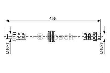 Тормозной шланг BOSCH 1987476444