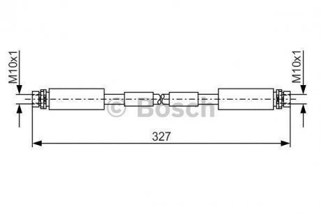 Тормозной шланг BOSCH 1987476856