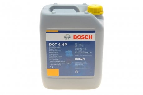 Жидкость тормозная DOT4 5л HP c ABS BOSCH 1 987 479 114