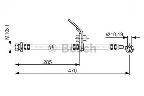 Шланг гальмівний BOSCH 1 987 481 328
