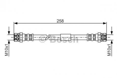 Гальмівний шланг BOSCH 1987481369