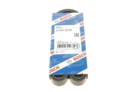 Ремень поликлиновой 6PK2030 BOSCH 1 987 947 823