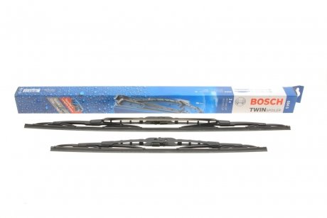 Комплект щеток стеклоочистителя каркасных Twin Spoiler 600/450 BOSCH 3 397 118 303