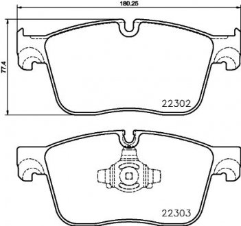 Тормозные колодки BREMBO P36 031