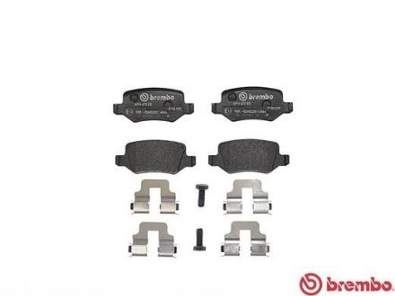 Тормозные колодки BREMBO P50 090