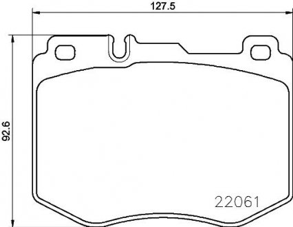 Тормозные колодки BREMBO P50 120