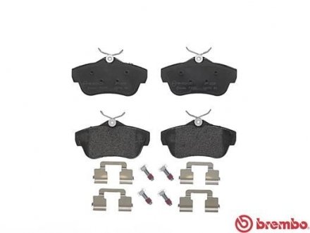 Гальмівні колодки дискові BREMBO P61 095 (фото 1)