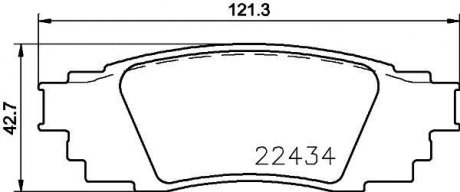 Гальмівні колодки дискові BREMBO P83 160 (фото 1)