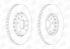 Гальмівний диск передній Renault Fluence, Grand Scenic, Laguna, Latitude, Megane CHAMPION 562595CH (фото 1)