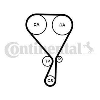 Ремень ГРМ Conti Contitech CT1228