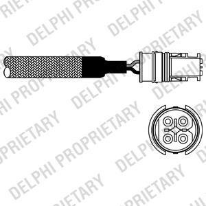 Лямбда-зонд Delphi ES10580-12B1