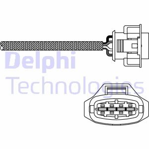 Лямбда зонд Delphi ES10790-12B1