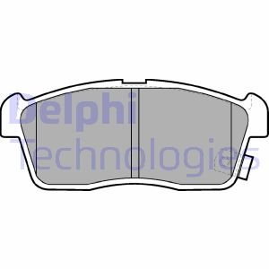 Тормозные колодки Delphi LP1442