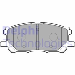 Гальмівні колодки дискові LEXUS RX300/RX350/RX400h "F "05>> Delphi LP1823