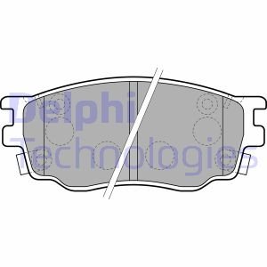 Гальмівні колодки дискові MAZDA 6 "F "02-07 Delphi LP1916