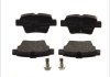 Тормозные колодки дисковые CITROEN/PEUGEOT C4/207/307 \'\'R \'\'01>> Delphi LP1926 (фото 1)