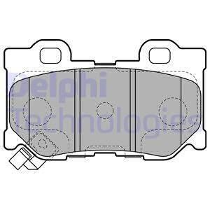 Тормозные колодки Delphi LP2157