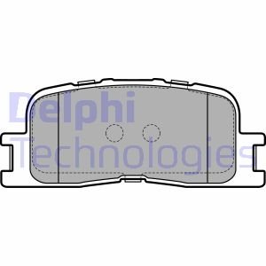 Тормозные колодки дисковые TOYOTA Camry (ACV30) "R "00-05 Delphi LP2703