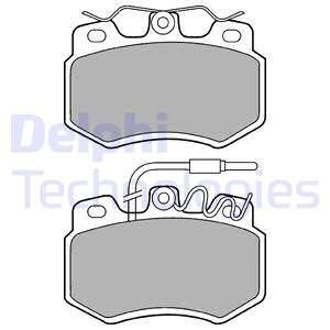 Тормозные колодки Delphi LP536