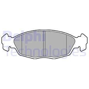 Тормозные колодки LANOS Delphi LP702