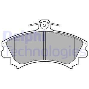 Тормозные колодки Delphi LP993