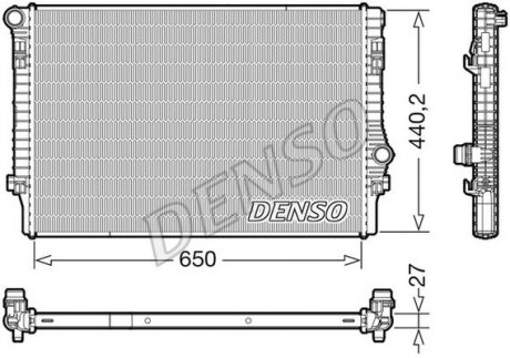 Радіатор охолоджування DENSO DRM32049