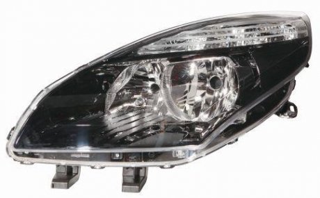 HEAD LAMP. UNIT..ECE.ELEC BLK RN.SCNC..09-. DEPO 551-1177R-LDEM2