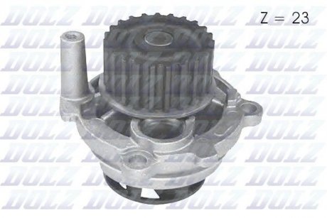 Водяний насос AUDI A3 A4 A6 / SEAT IBIZA III (6K1) LEON (1M1) TOLEDO Mk II (1M2)/ SKODA OCTAVIA (1U2 DOLZ A185