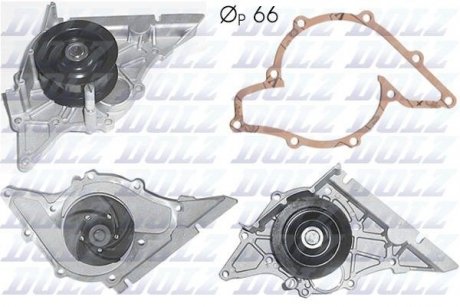 A_Водяний насос AUDI A6 (4B, C5) A8 (4D2, 4D8) DOLZ A194