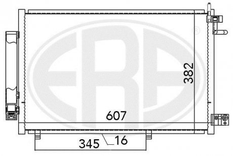 Радіатор ERA 667031