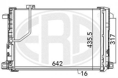 Радіатор ERA 667111