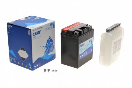 Стартерная батарея (аккумулятор) EXIDE ETX14AH-BS